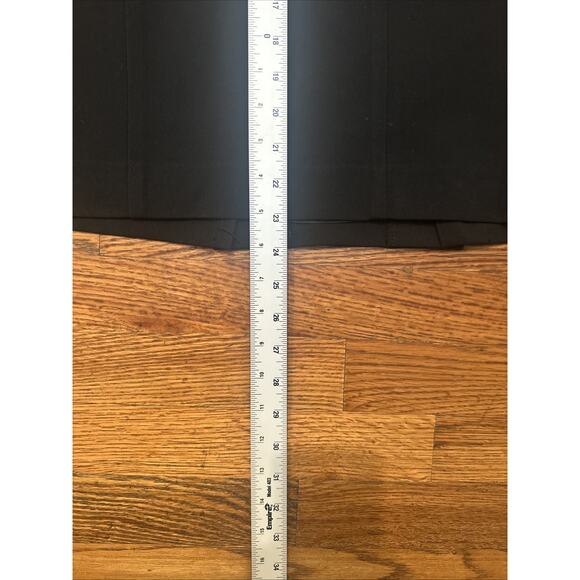 Apt 9 Skirt Black 8 Long Big Buttons - Picture 5 of 7